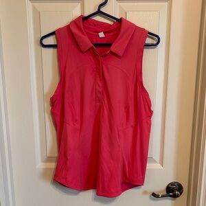 Lululemon Sleeveless Pink Women's Top - Golf Collection